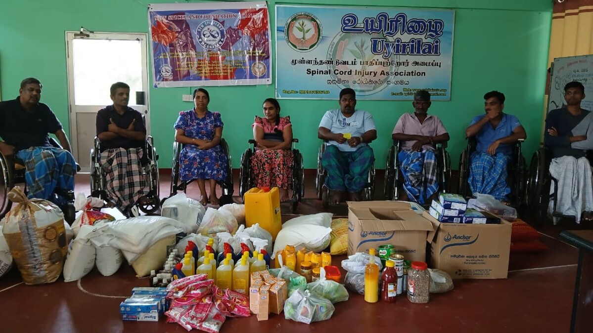 New SpiceLand அறக்கட்டளை உலர் உணவுப் பொருட்கள் வழங்கல்